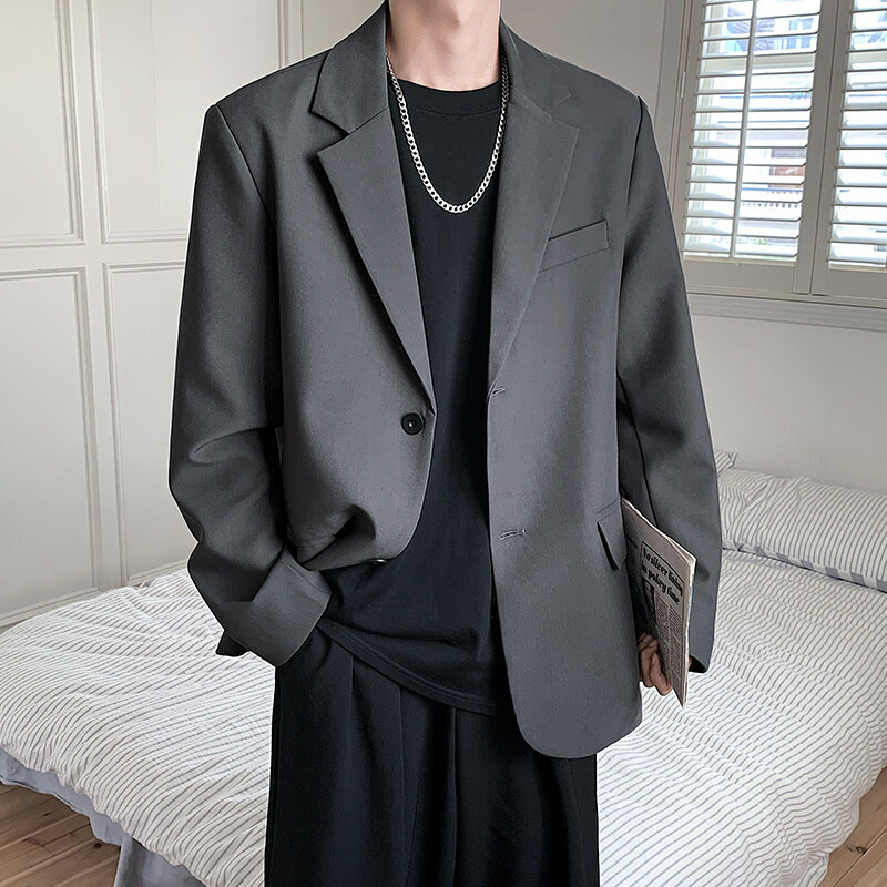 3135 Men's Casual Autumn Suit Jacket - Cool Mature Style from Hong Kong Fashion