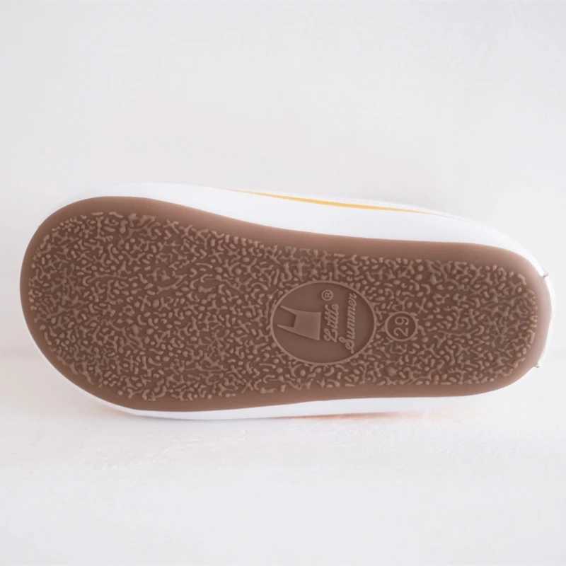 Spring genuine leather childrens casual shoes genuine leather colored boys apartments jeans cute baby girls shoes first mover M250103