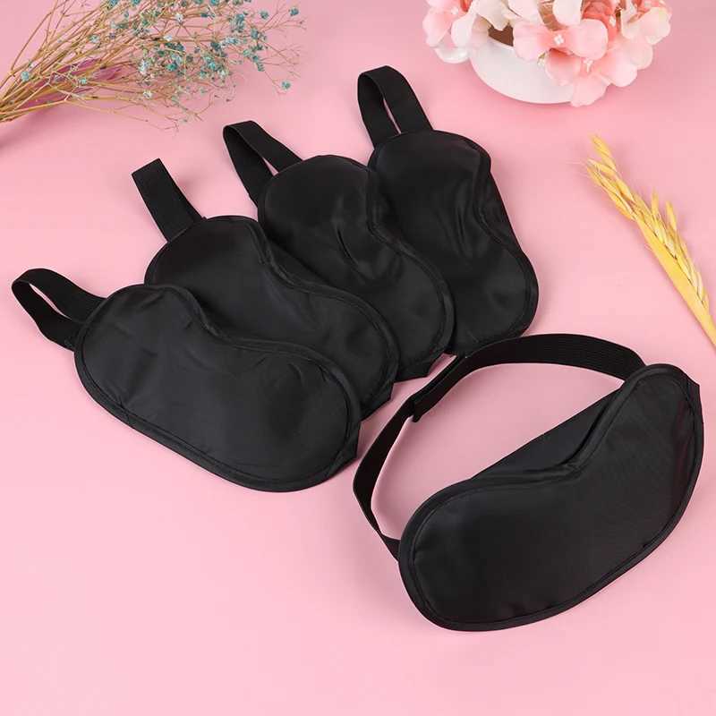 Eye Masks Shade Patch Women Men Blindfold Travel Sleepmasker Portable Eye Mask Black Fast Sleeping Eyeshade CoverXJ250103