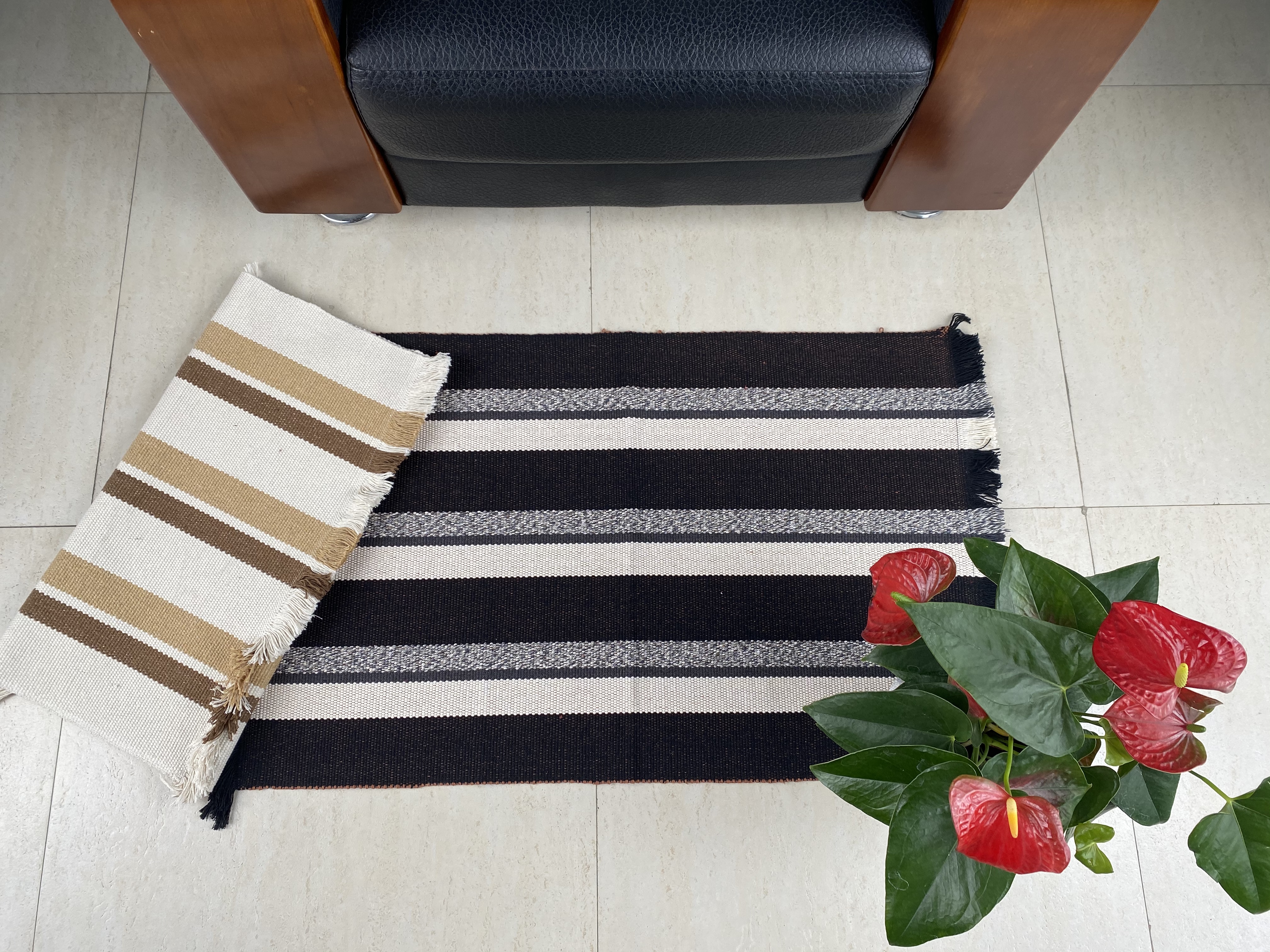 Sophisticated Handwoven Cotton Rugs Add a Touch of Charm to Your Interior Decor