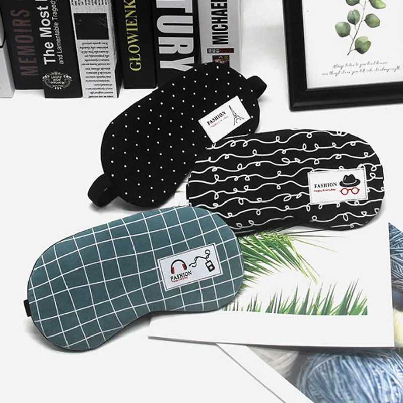 1PCS Soft Sleep Mask Eyeshade Cover Eye Mask Natural Sleeping Soft Blindfold Eyepatch Sleep Eyeshade Eye Cover HotXJ250103