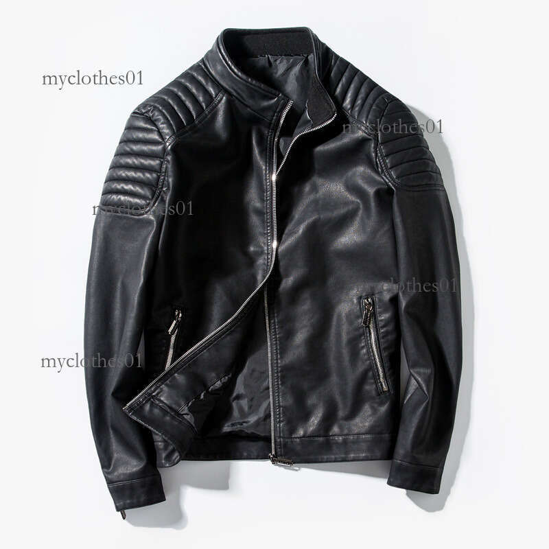 Jacket men's jacket spring classic windbreaker stylish motorcyele-style leather jacket fashion slim outerwear hooded jacket windproof men's 