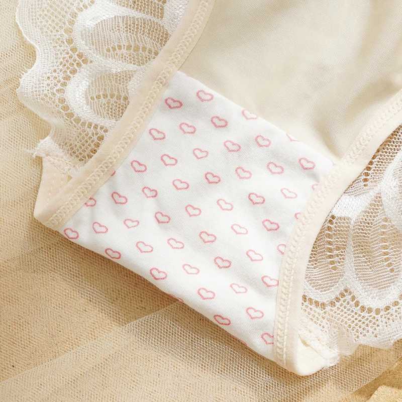 Sexy Traceless Female Lingerie Lace Bow Panties Cotton Crotch Breathable Panties Comfortable Stylish UnderwearXJ250103