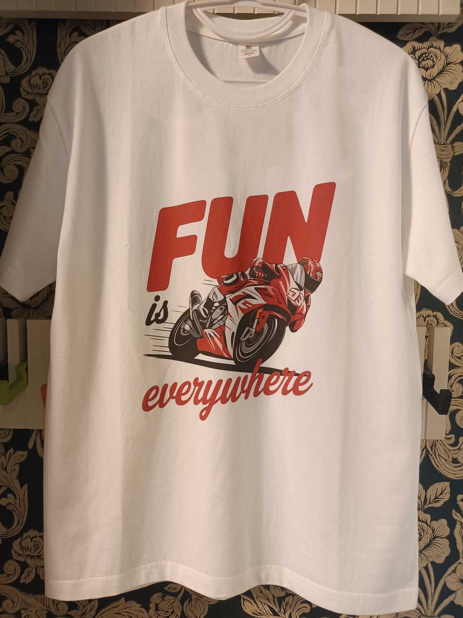 T Shirt For Men Women Summer Cotton Motorcycle Pattern White Blank Tshirts O-neck Men Clothing Mens Womens Crew Neck T-shirtXJ240102
