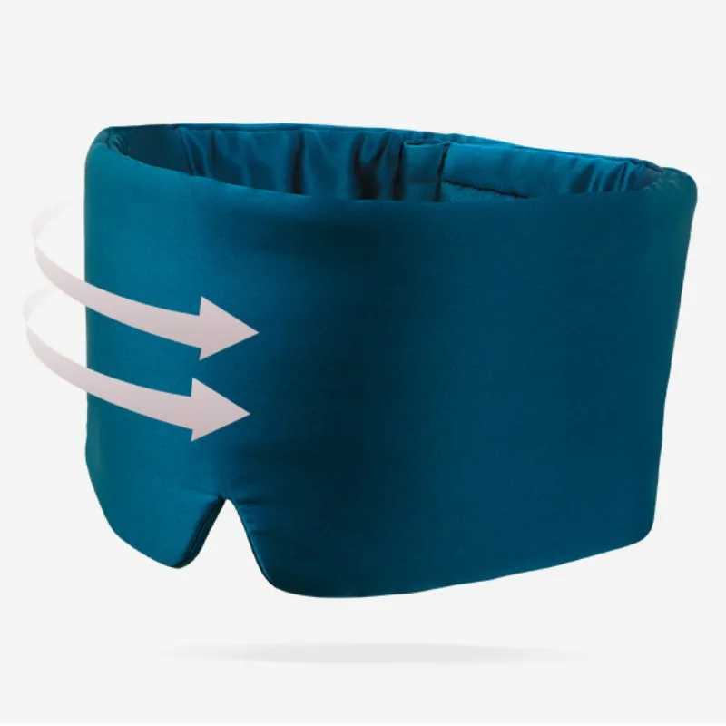 Silk Satin Sleep Mask Comfortable Sleeping Eye Mask Eyeshade Cover Shade Eyes Relax Enlarged Eye Patch Women Men Sleep HealthXJ250103