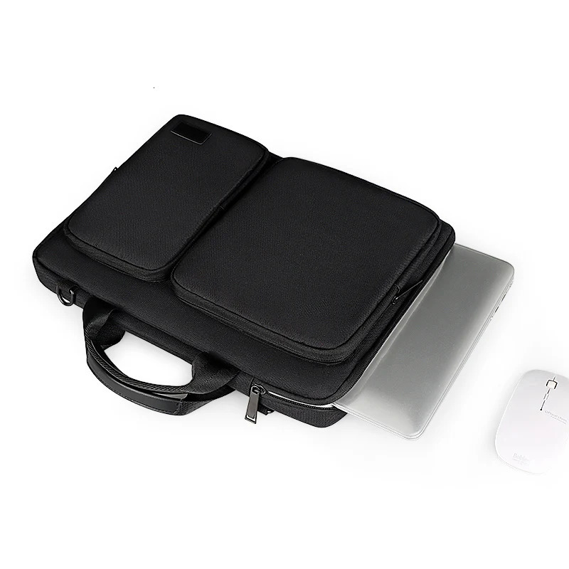 13.3/14/15.6/16 Inch Women Shockproof Laptop Bag Notebook Case Sleeve For Macbook Air Pro Hp13 15 Business Shoulder Briefcase 250102