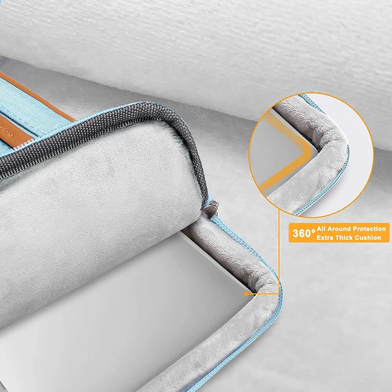 Shockproof Laptop SLeeve Bag 13.3 14 15 16 inch Notebook Pouch for MACbook Air Pro M3 M2 M1 A2991 A2941 Briefcase Cover 250102