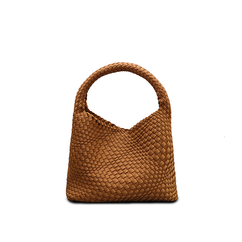 Hand-woven Bag Women Designer Fashion Pu Leather Large Capacity Handbag Luxury Bag