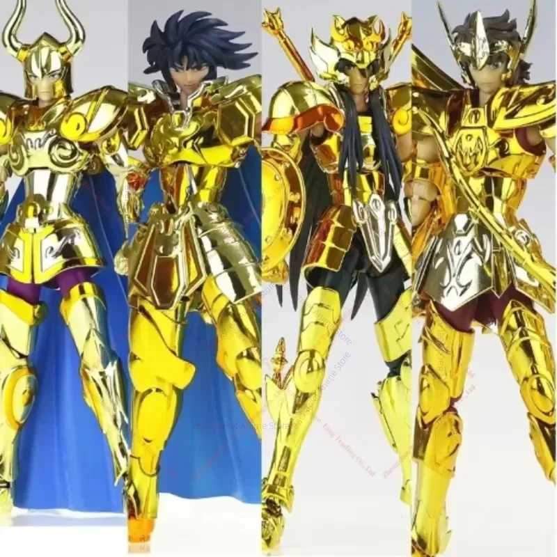 In Stock CS Model Saint Seiya Myth Cloth EX Sagittarius Aiolos/Capricorn Shura/Gemini Saga/ Libra Dohko Action FigureXJ250103