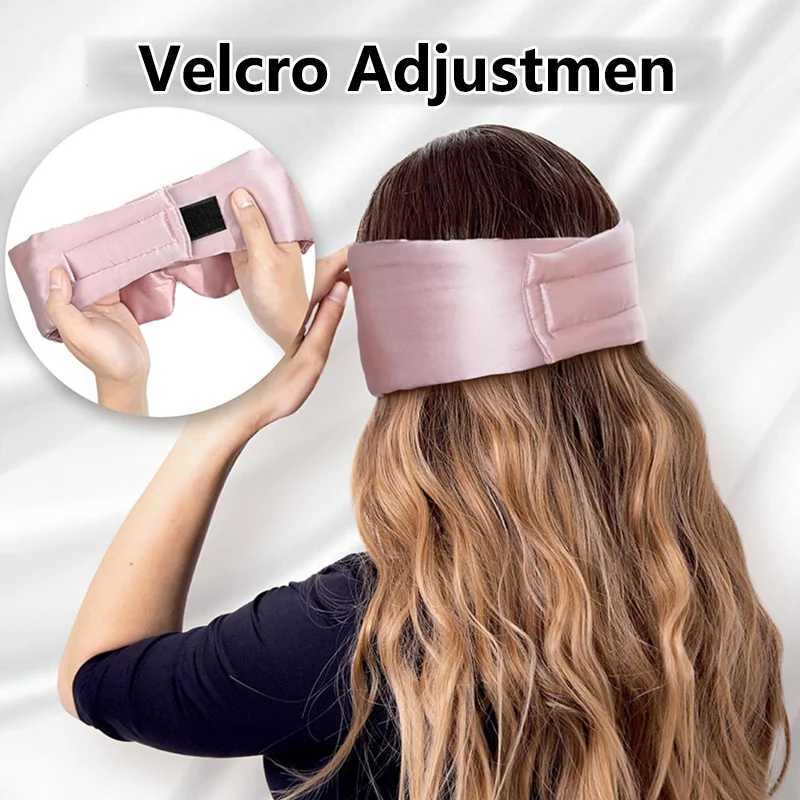 Silk Satin Sleeping Mask Eyeshade Blocking Light Eyemask Cover Shade Slaapmasker Travel Relax Eye Patch Women Men Sleeping AidXJ250103
