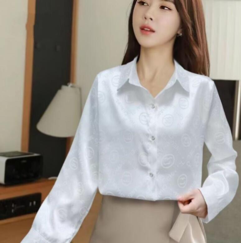 Designer Shirts Women Blouses Tops Office Ladies Chiffon Blouse Long Sleeve Bow Slim White Shirt Bodycon Work Shirts Blusas Mujer