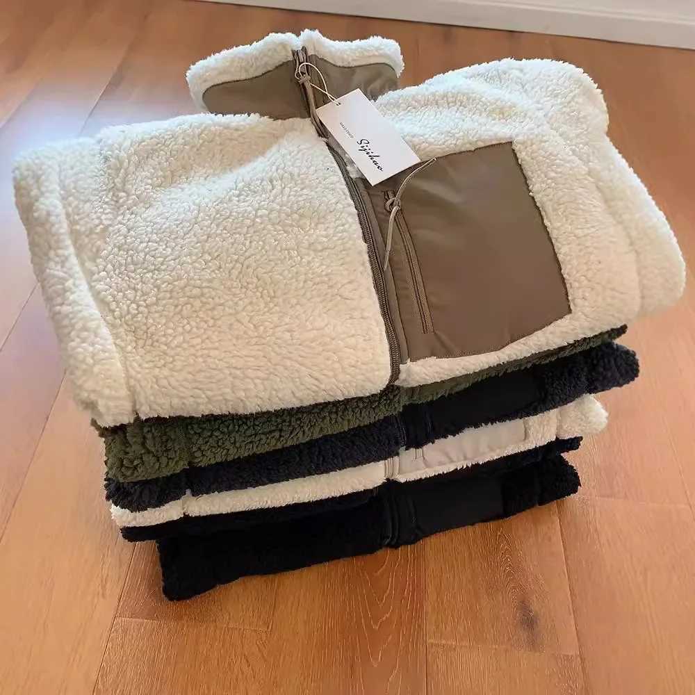 High Quality Cosmo winter fashion womens special casual wool jacket mens warm thick jacket couple loose style jacket T250103