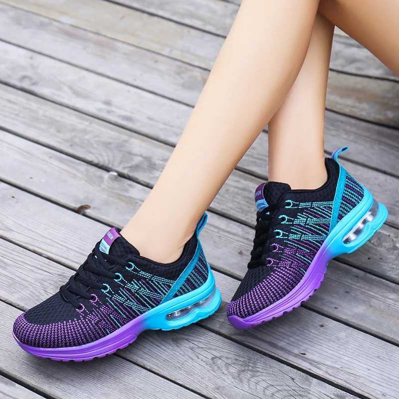2023 New Running Shoes Breathable Outdoor Sneakers Wens Lightweight Air Cushion Sneakers Cfortable Sports Training Shoes Z250304