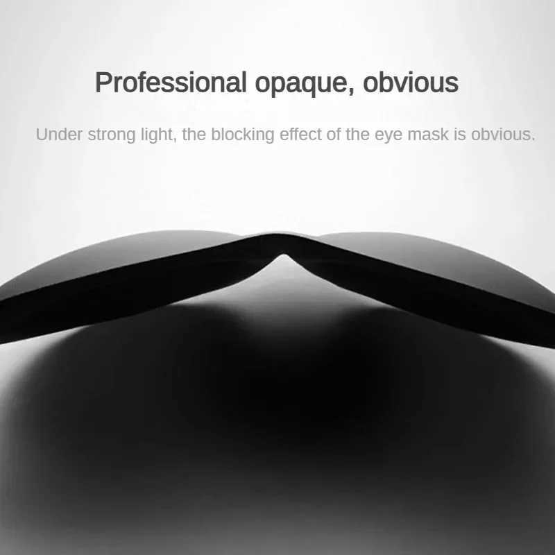 3D Contoured Sleep Mask 100% Light Blocking Eye Mask Ultra-Soft Skin-Friendly Material Breathable Eye Cover For Rest Travel YogaXJ250103