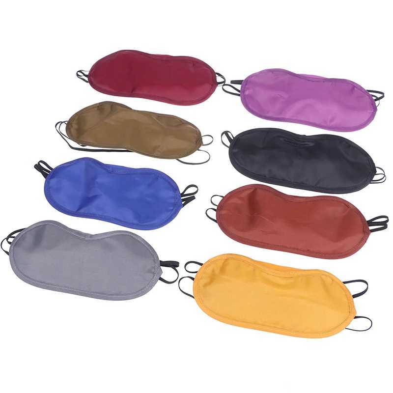 New Eye Masks Shade Patch Women Men Blindfold Travel Sleepmasker Soft Portable Eye Mask Black Fast Sleeping Eyeshade CoverXJ250103
