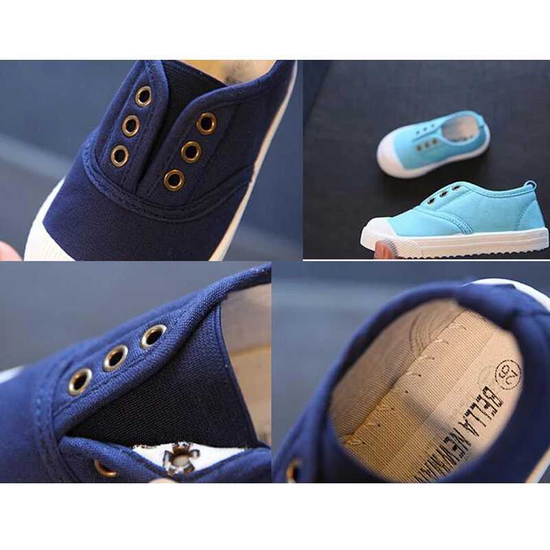 Bekamille Girls Boys Fashion Canvas Sneakers Childrens Flat Shoes Casual Loafer Shoes Toddlers Adults M250103