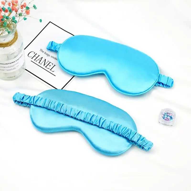 1Pc Eyeshade Sleeping Eye Mask Cover Eyepatch Blindfold Solid Portable New Rest Relax Eye Shade Cover Soft PadXJ250103