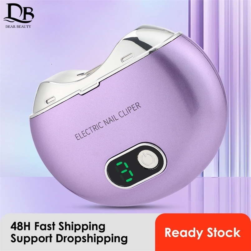 Electric Nail Clipper With Low Noise Intelligent Nail Grinder Nail Cutter For Children and Adult Portable Finger Toe Scissors 250103