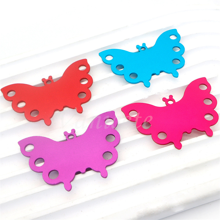 300pcs/lot fashion Aluminum Alloy blank dog tag cat ID card Anodized surface laser engravable pet Identity Tags 41-49 ZC480