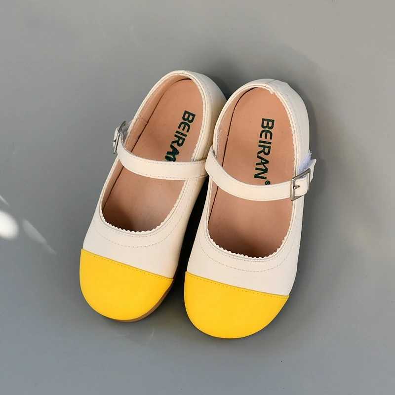 Spring Cowboy Baby Apartment Summer Leather Mixed Color Childrens Casual Shoes Soft Childrens Ballet Shoes M250103