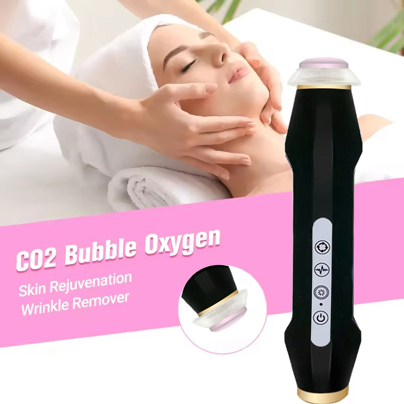 Popular CO2 Oxygen Bubble Kit Glam Detox Pods Serum Care Skin Firming Whitening Portable hine Face Beauty Device