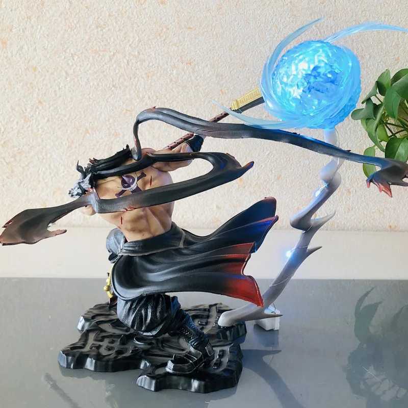 30cm One Piece White Beard Edward Newgate Anime Four Emperors Tiens Luminous Action Figure Model Computer Desk Display DollXJ250103