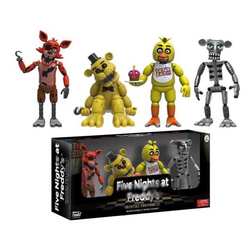 Game Model Sundrop Moondrop FNAF Action Figure Special Edition Joints Movable Collection Sun Moon Joker Figurine Toys GiftsXJ250103
