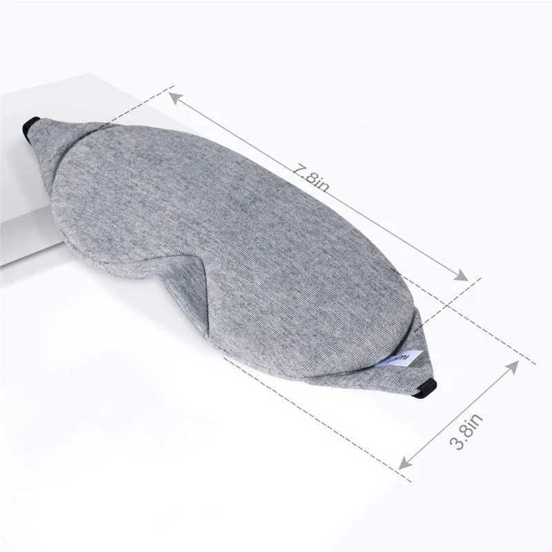 Mask Blindfold Eye Cover Women Men Soft Blindfold Travel Eyepatch Relieving Eye Fatigue Fast Sleep Eyeshade Eye Protection ToolsXJ250103