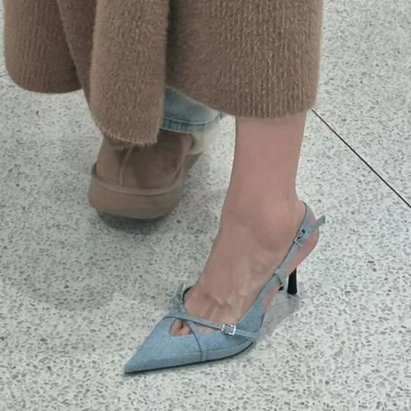 Women Sandals 2024 Summer Party High Heels Shoes for Women Sexy Luxury Designer Wedding Heels Sandals Women Sandals The Woman 250102