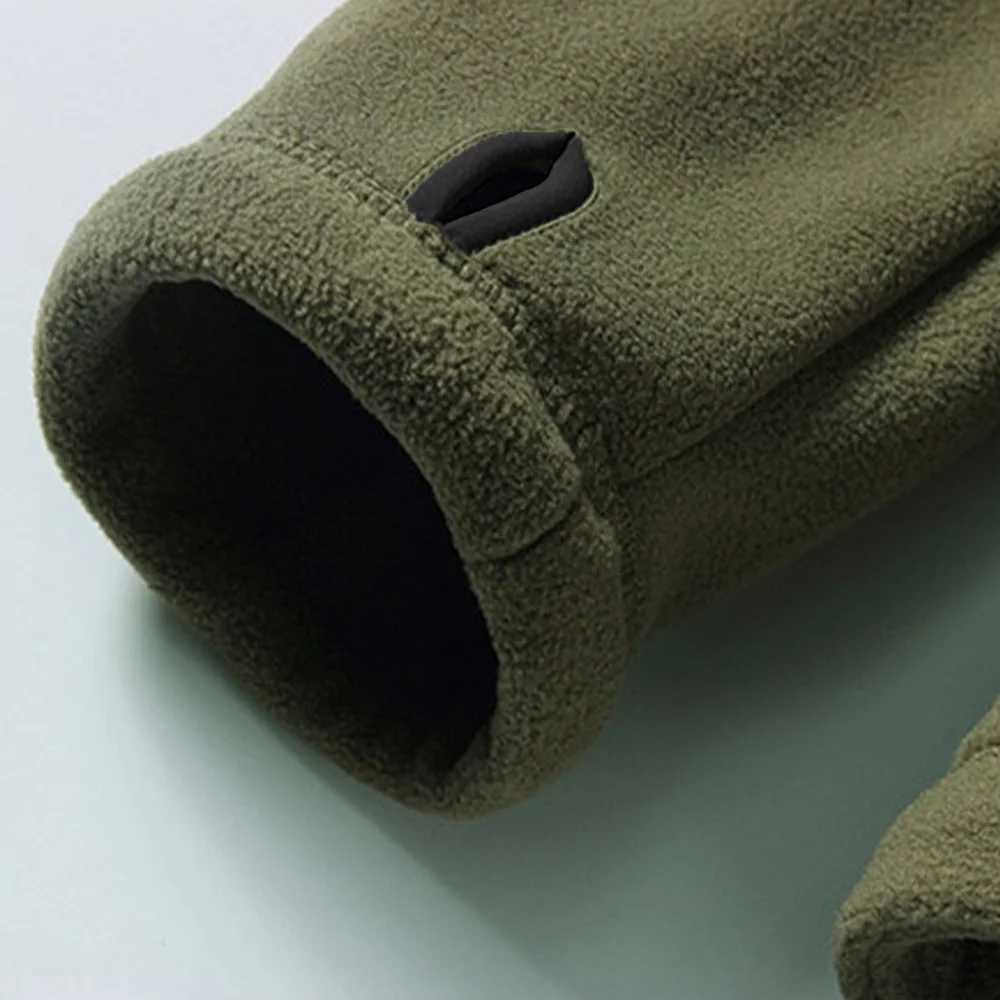 Mens jacket autumn new tactical bomber jacket outdoor polar wool leisure hiking jacket W250103