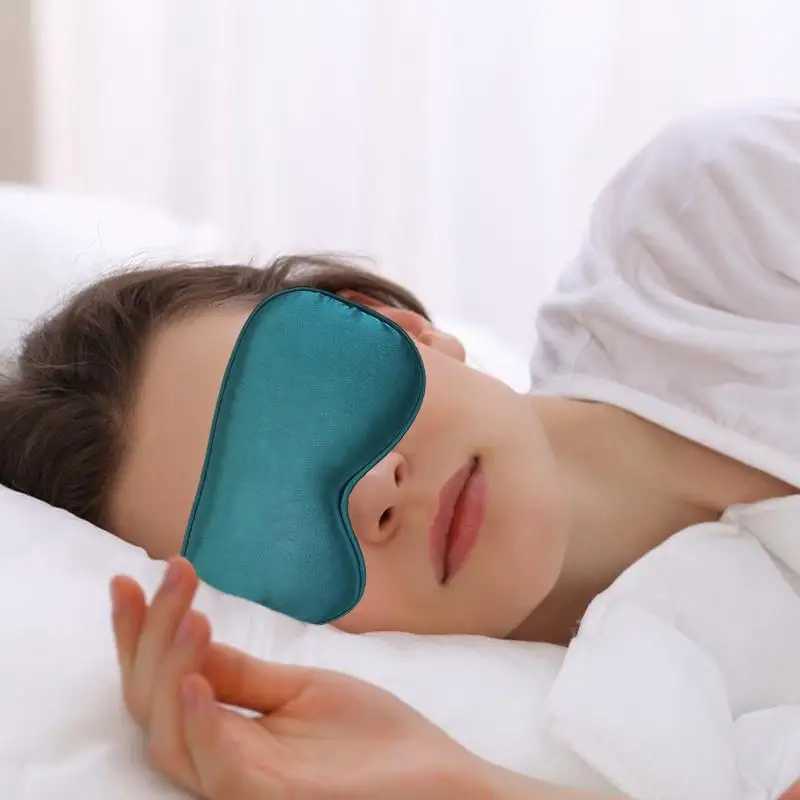Eye Covers for Sleep 3D Contoured Cup Blindfold Concave Molded Night Mask Block Out Lights with Women Men Home AccessoriesXJ250103