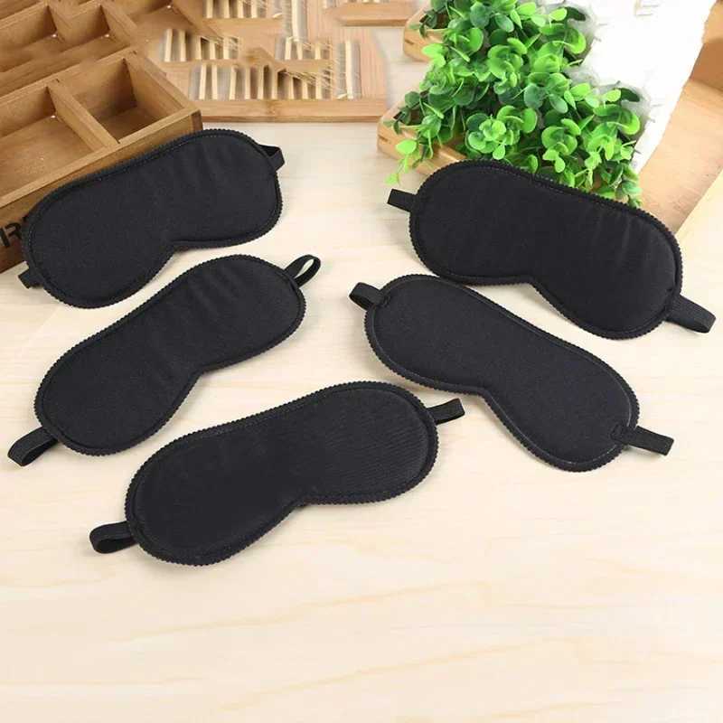 1pc Sleeping Eye Mask Black Eye Shade Sleep Mask Black Mask Bandage on Eyes for Sleeping Emotion Sleep MasksXJ250103
