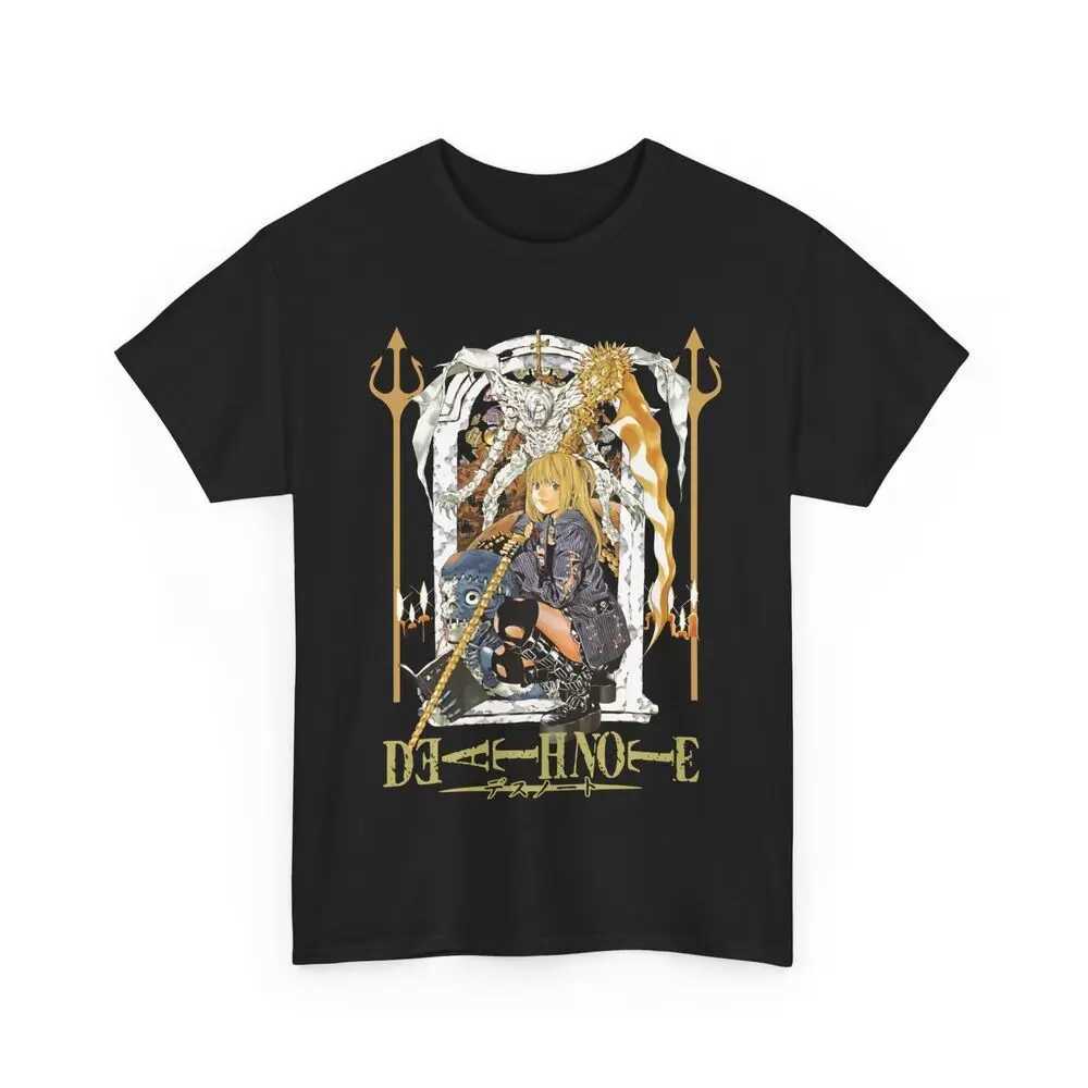 Misa Amane T-shirt Inspired Anime Death Note T-shirt Black- Anime GiftXJ240102