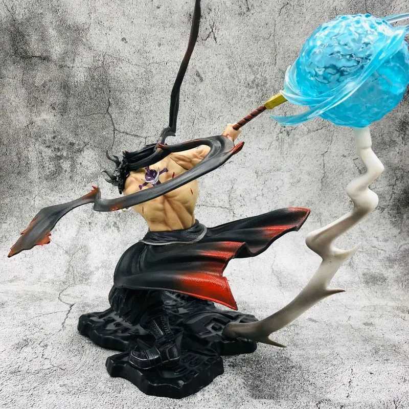 30cm One Piece White Beard Edward Newgate Anime Four Emperors Tiens Luminous Action Figure Model Computer Desk Display DollXJ250103