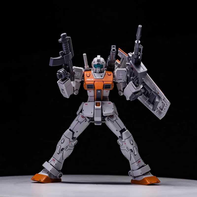 GTO Morocco GK RGM-79 HG 1/144 Repair Double Cannon Advanced Edition Assembly Model Action Picture Decoration Toy Gift W250103