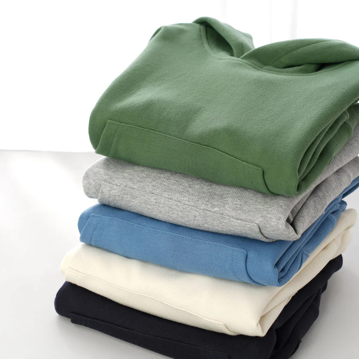 Solid Color 100% Cotton Childrens Green Hoodie Fashion Sports Outdoor Top Boys and Girls High Quality Hoodie Street Wear 241226