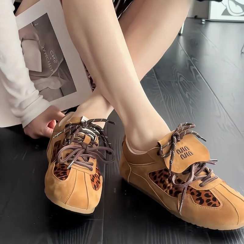 Fall Wens Fashion Lace-up Flat Sneakers Slip-On Suede Upper hot Casual Vcani Shoes Abrasion Resistant Rubber Sole Z250102
