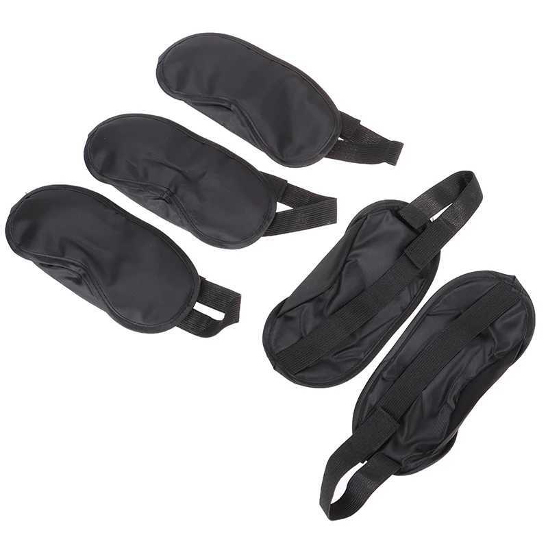 Eye Masks Shade Patch Women Men Blindfold Travel Sleepmasker Portable Eye Mask Black Fast Sleeping Eyeshade CoverXJ250103