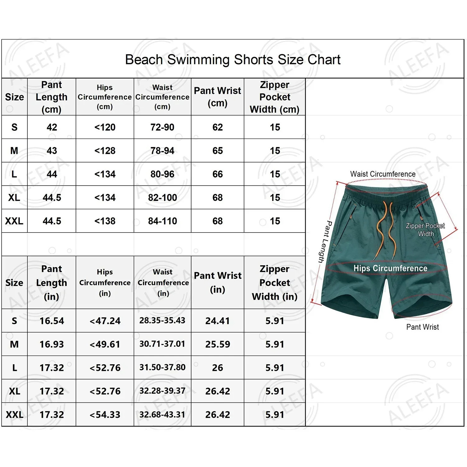 Double Layer Swim Trunks Short Quick Dry Beach Shorts Swimming with Zipper Pockets 250103