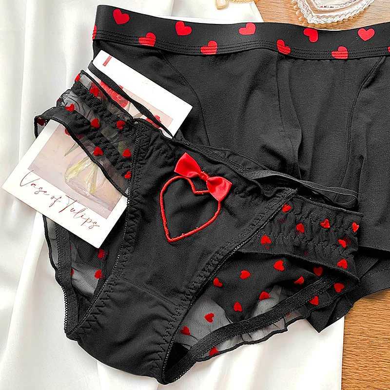 New Couples Underwear Men Boxer Shorts Women Sexy Panties Underpant Men And Women Lingerie Lovers Underpants Lingerie BriefsXJ250103