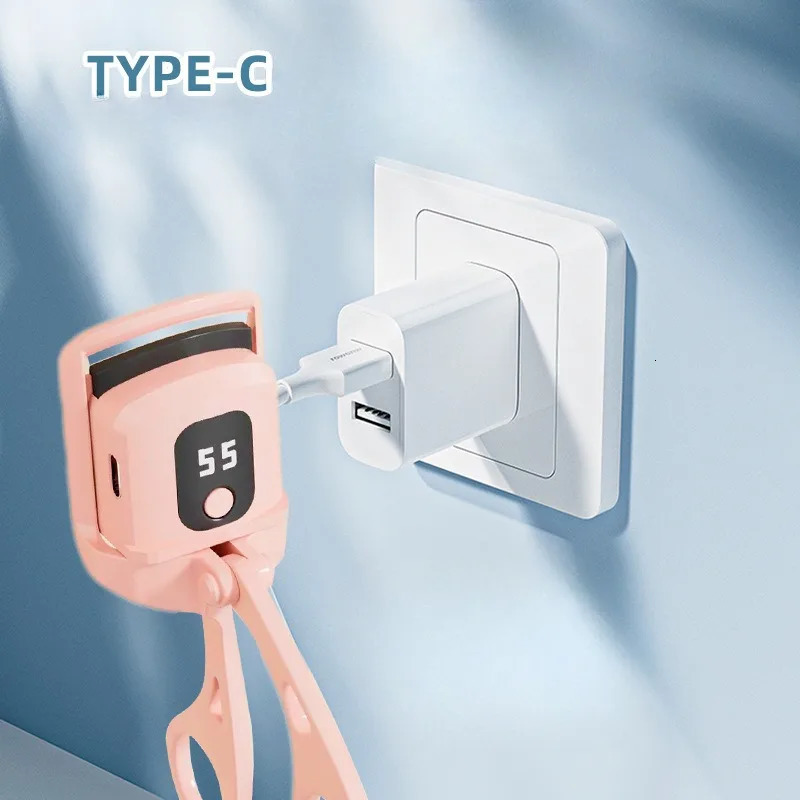 Electric eyelash curler portable electric heating iron local eyelash curler 241226