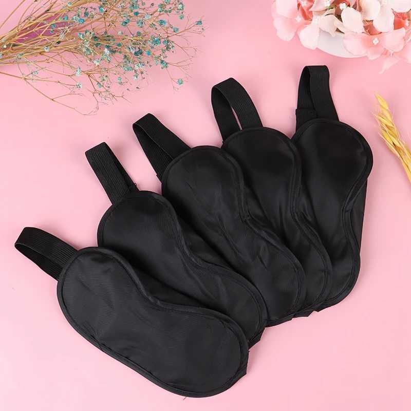 Eye Masks Shade Patch Women Men Blindfold Travel Sleepmasker Portable Eye Mask Black Fast Sleeping Eyeshade CoverXJ250103