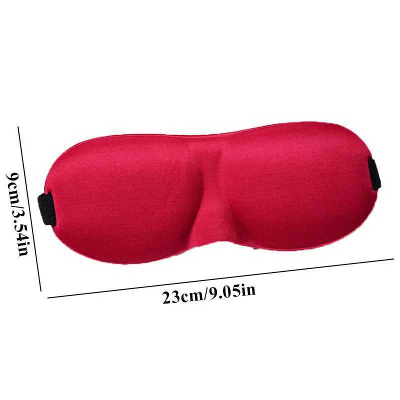 New 3d Sleeping Blindfold Protective Eye Mask Travel Relax Sleeping Aid Portable Blindfold Eyepatch Travel Essentials 1pcsXJ250103
