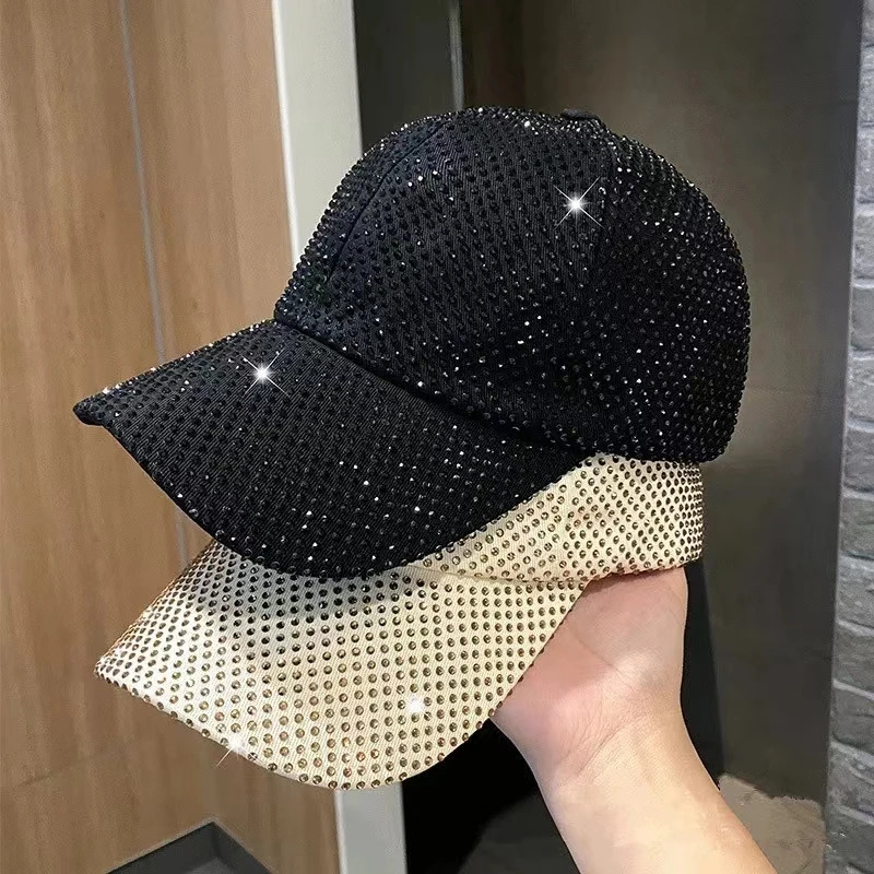 Rhinestone fedora Jazz Hats Cowboy Hat For Women And Men Double-sided Color Cap Red With Black diamond fedora Wholesale 241230
