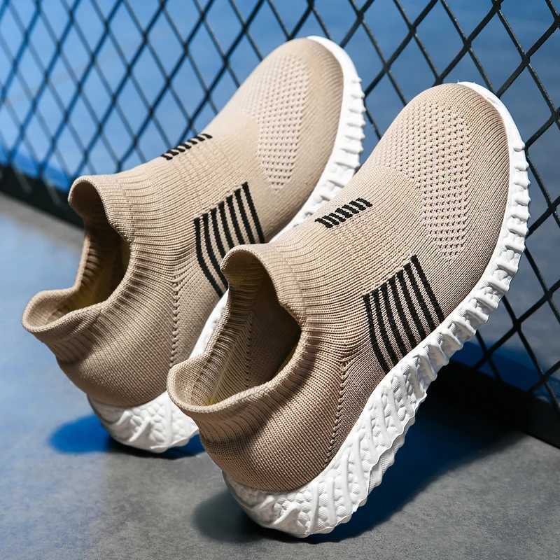 Yishen childrens socks shoes childrens sports shoes breathable mesh sports shoes boys and girls school casual shoes Zapatillas baby shoes M250103