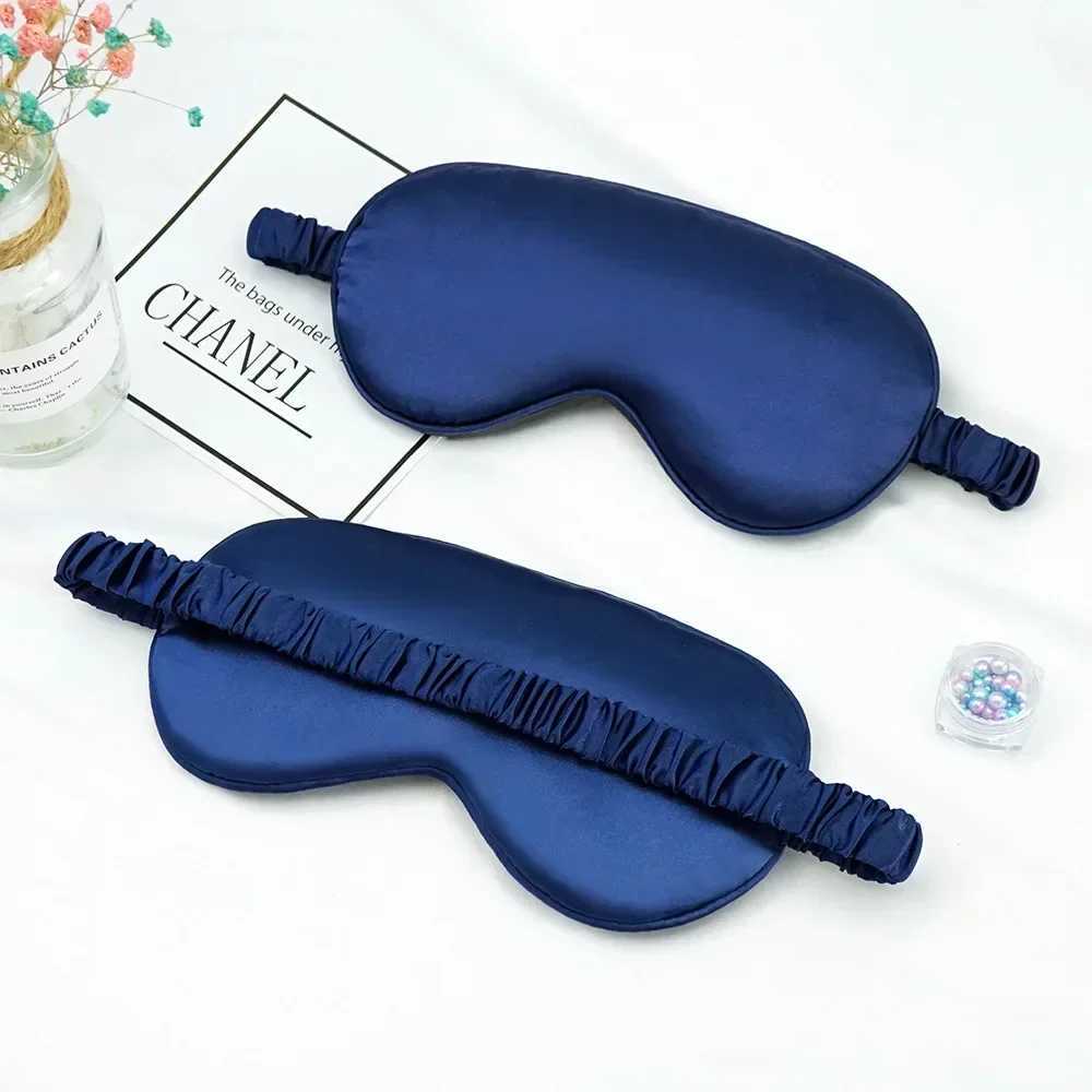 Imitated Silk Eye Patch Shading Sleep Eye Mask Eyepatch Travel Relax Cover Eyeshade Health Sleeping Shield Eye Care ToolsXJ250103