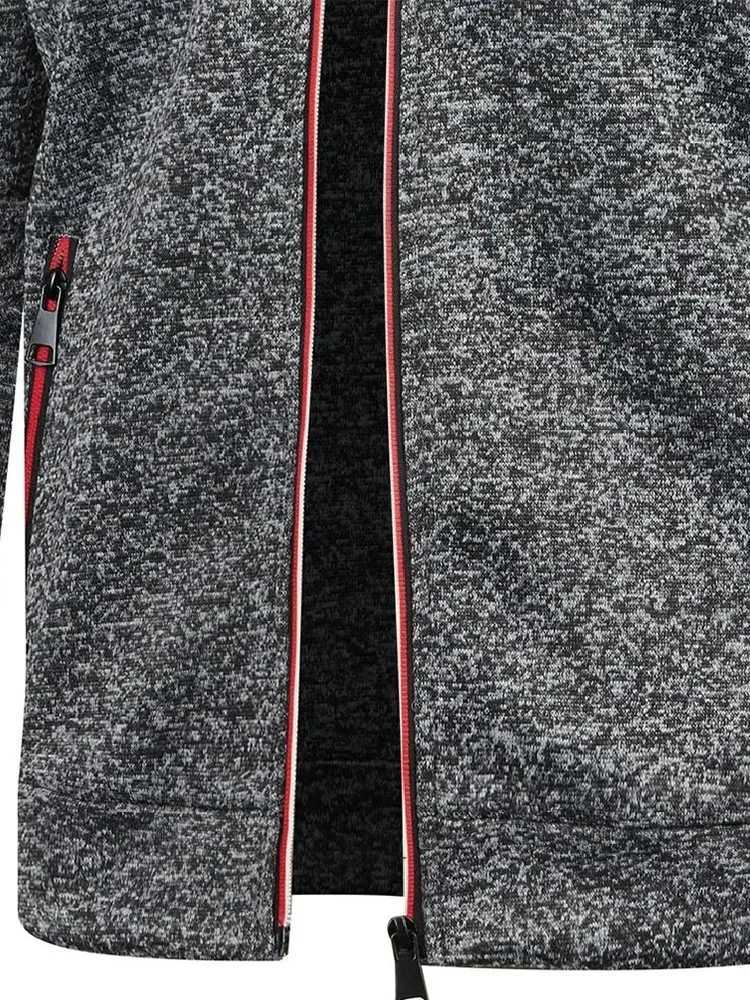 Autumn/Winter Mens Long Zipper Thick Jacket W250103