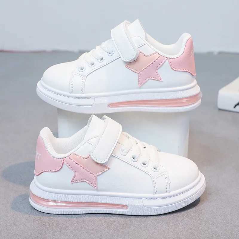 Childrens shoes girls spring and autumn casual soft sole boys star shoes breathable cotton material low cut sports shoes M250103