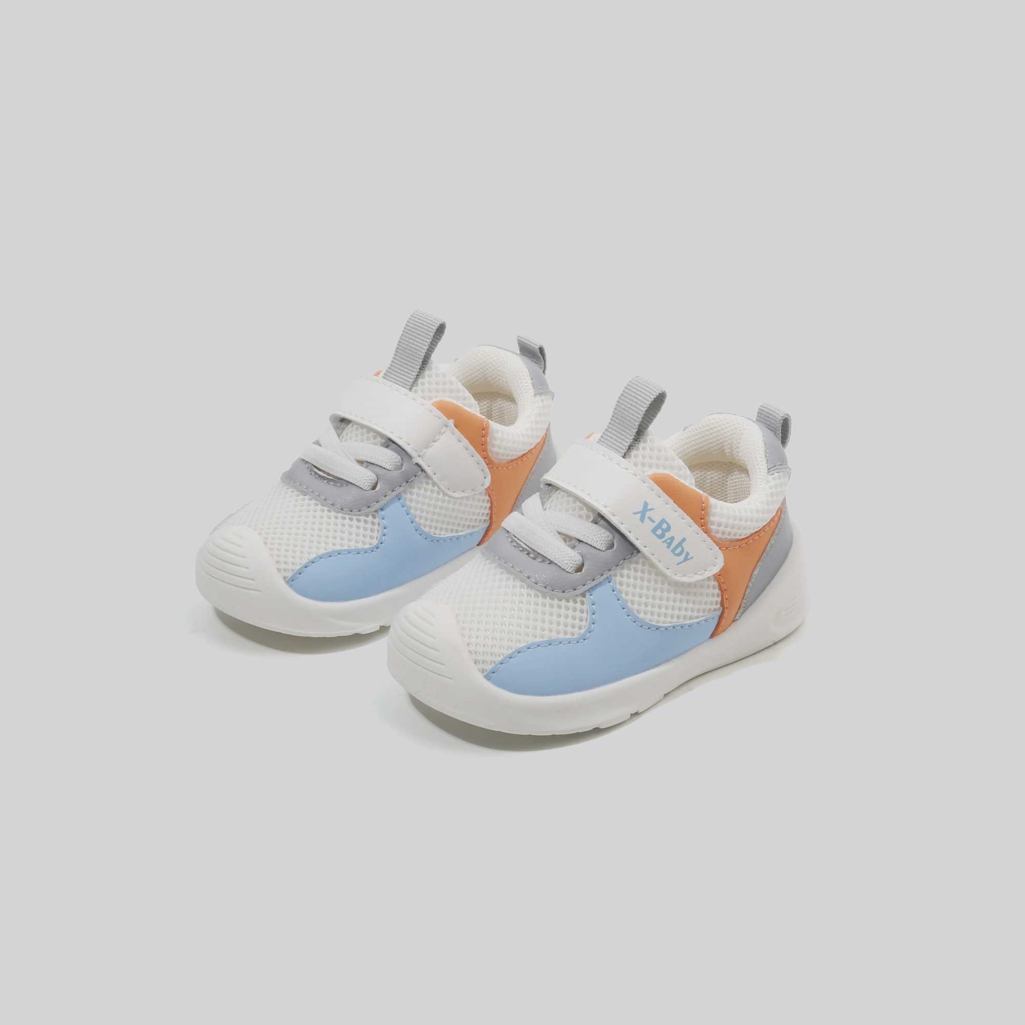 Baby boy girl toddler shoe mesh breathable rubber sole anti slip sports casual shoes M250103