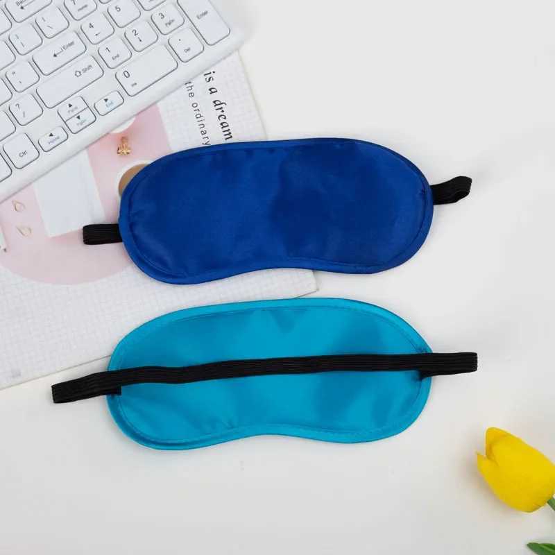 1PC Silk Eye Mask Eyeshade Cover Shade Soft Blindfold Travel Eyepatch Natural Sleeping Eye Patch Sleep Mask Women MenXJ250103
